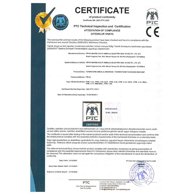 <p>Our certificates</p>